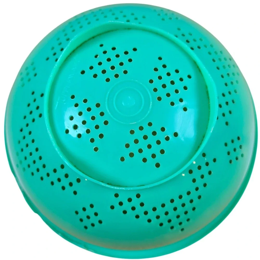 Tupperware 339 Jadite Green Footed 9